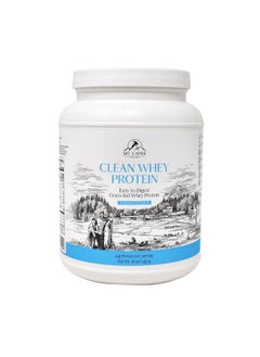 Health & Household Mt. Capra Since 1928 Clean Whey Protein | Grass-Fed Undenatured Goat Whey Protein Powder, 24 G Protein Per Serving, All Natural, Nongmo, High In Branch Chain Amino Acids, Unsweetened - 16 Ounce  - Image 1