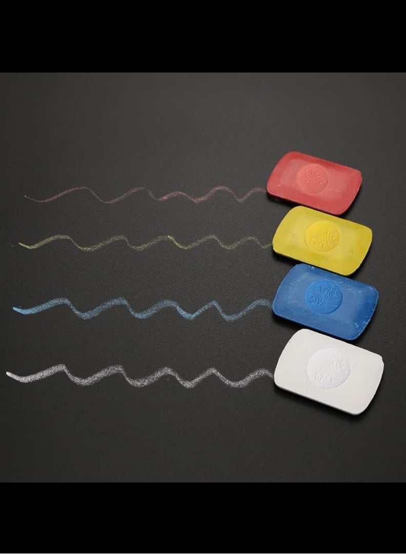 10-Piece Professional Tailors Chalk, Triangle Tailor's Fabric Marker Chalk - Sewing Notions and Accessories