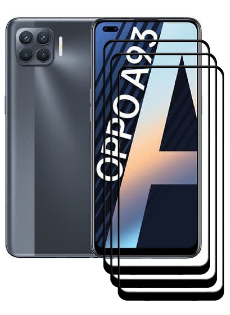 ACLIX 3 Pieces Antistatic ESD Dustproof Premium Quality High Definition Tempered Glass Screen Protector Designed For Oppo A93 - Image 1