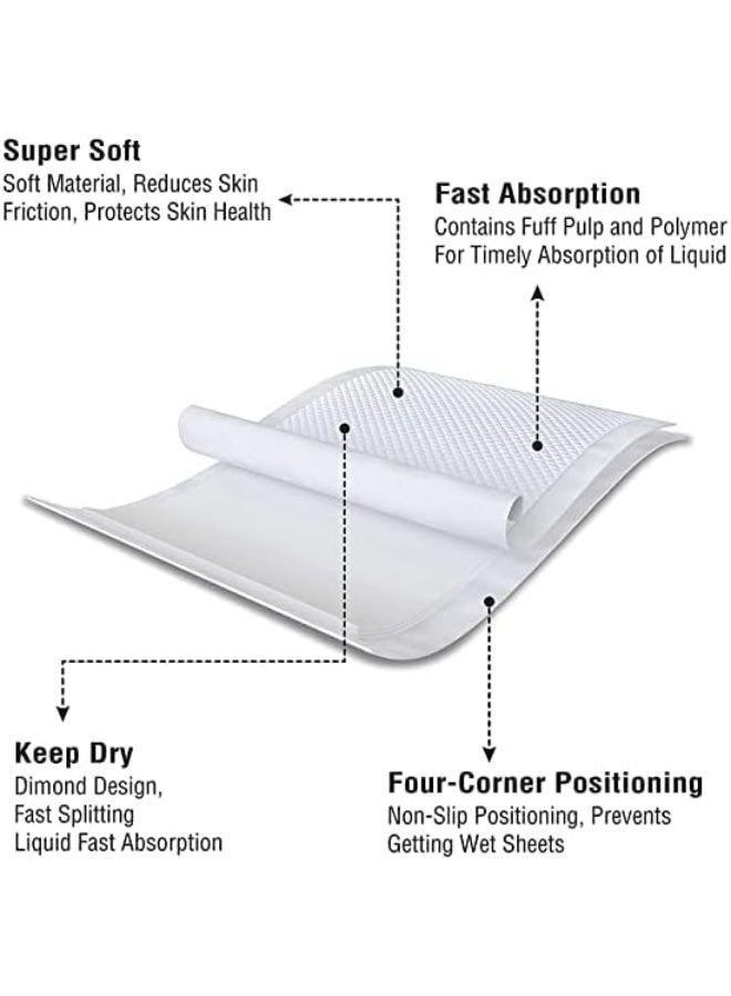 Protect Underpads 60×90cm | disposible | Super Absorbent Polymer Incontinence Bed Pads with Soft Surface & Waterproof Leak-Proof Backing | Large Protective Underpads for Beds, Chairs & Furniture - Image 4