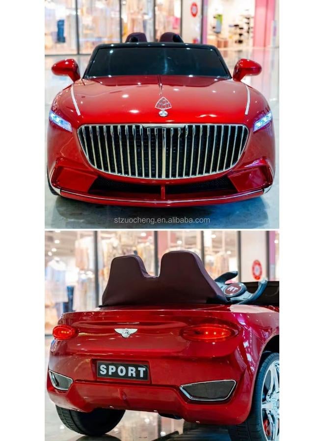 Big Kids Electric Car Ride On Quad Bike for 1-6 Years Old - Electric Cars Ride On Toys (Red) - Image 1