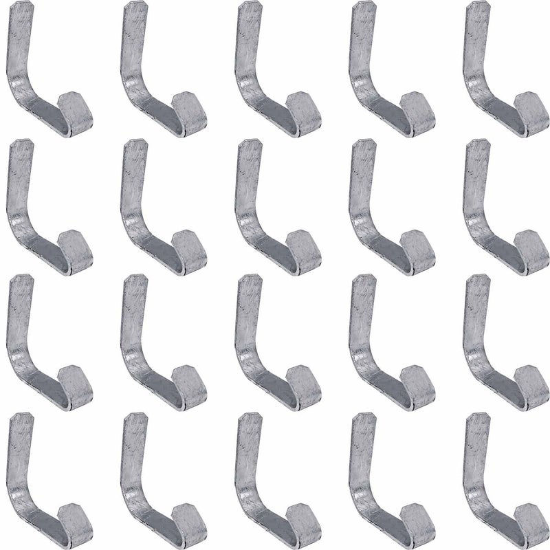 Jake Sales GATE Clip 138 Chain Link Fence Gate ClipKennel Panel Clip Band Wrap Around Gate or Kennel Frame to Hold Chain Link Fence to Frame 20 Pack