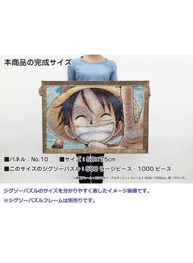 ensky One Piece 1000Pcs Jigsaw Puzzle [Mosaic Art] - Image 3