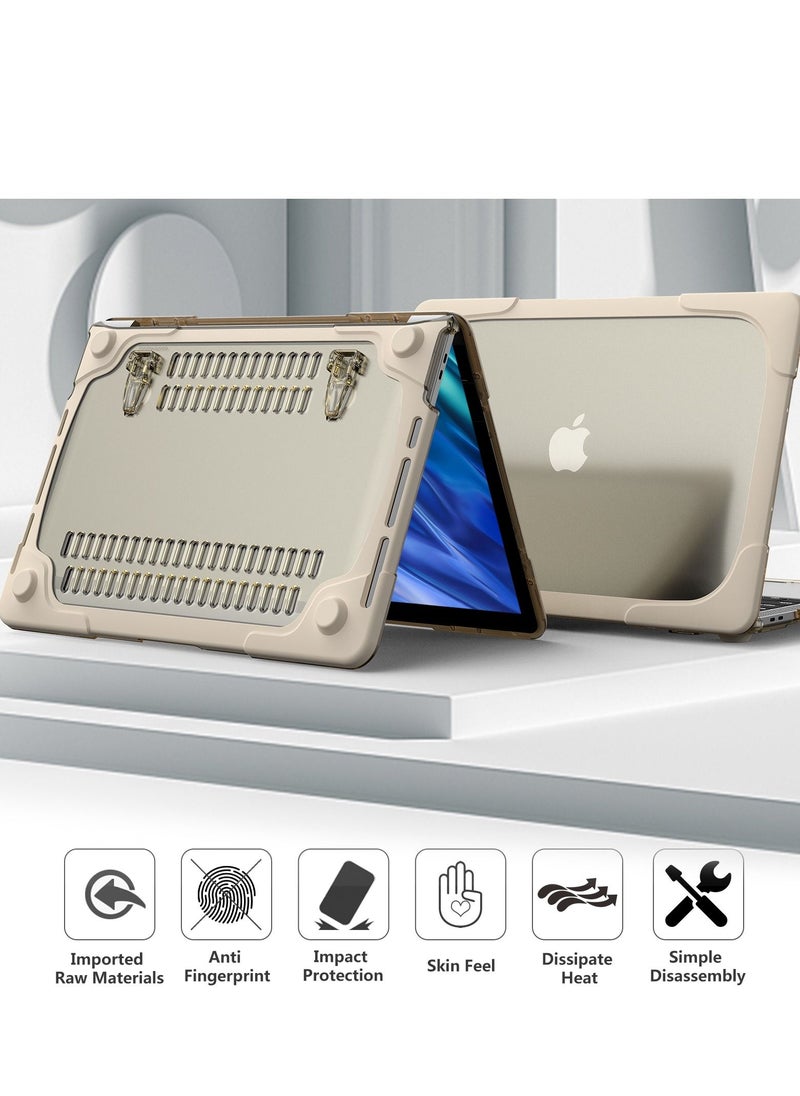 GULFLINK Hard Shell Case Cover with Kickstand Shockproof Function for MacBook Air A1932/A2179/A2337  13 inch  - Image 3
