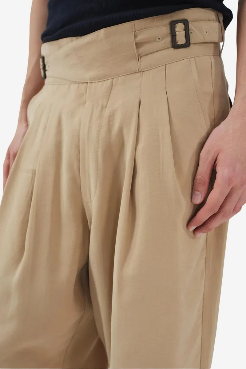 Giesto Beige Natural GIESTO Male Suit Pants for Men | Best Price UAE