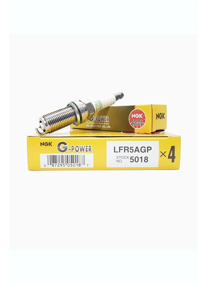 NGK - NGK 5018 LFR5AGP G-Power Platinum Spark Plugs - Image 1