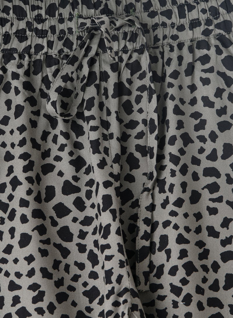 Jelliene Girls All Over Printed Pants 100% Viscose, Soft and Flowy Pants for Girls - Image 4
