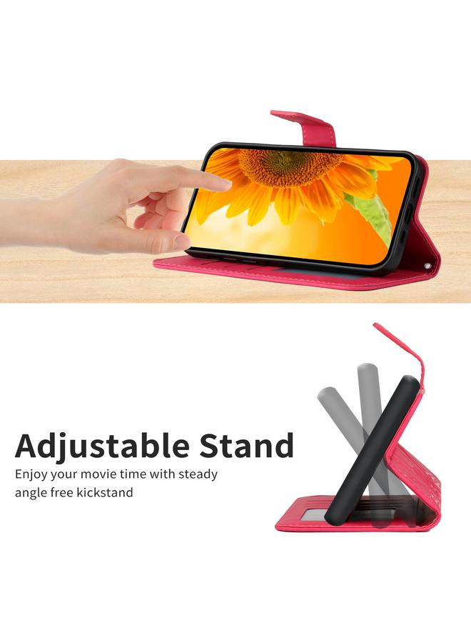 S-TOP Case For Asus ROG Phone 3 ZS661KS Skin Feel Sun Flower Pattern Flip Leather Phone Case with Lanyard - Image 5