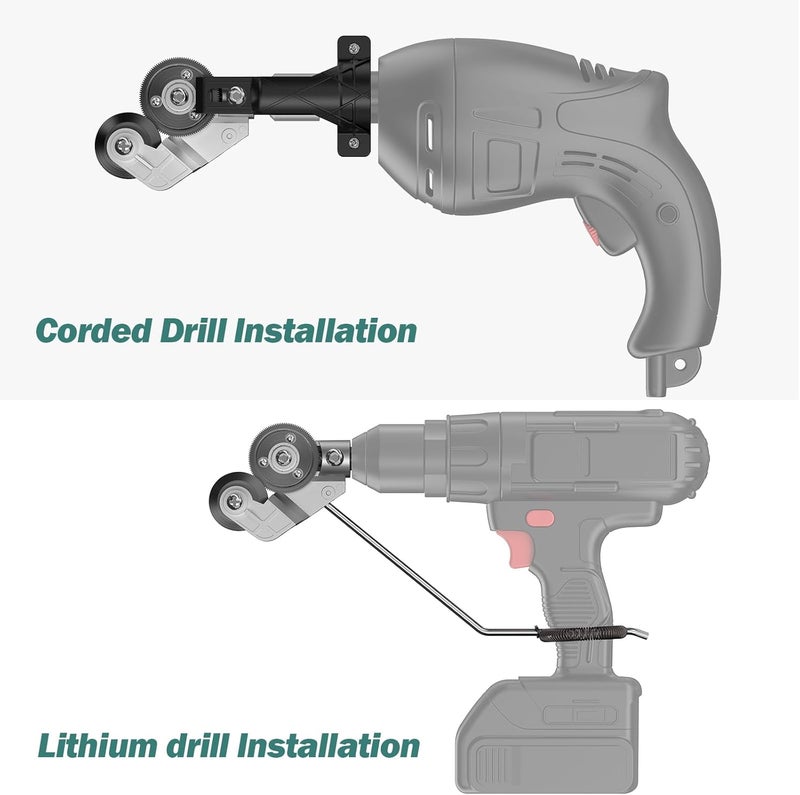 Electric drill shearing machine, hand electric drill replacement metal plate cutter, iron shears modification cutter - Image 5