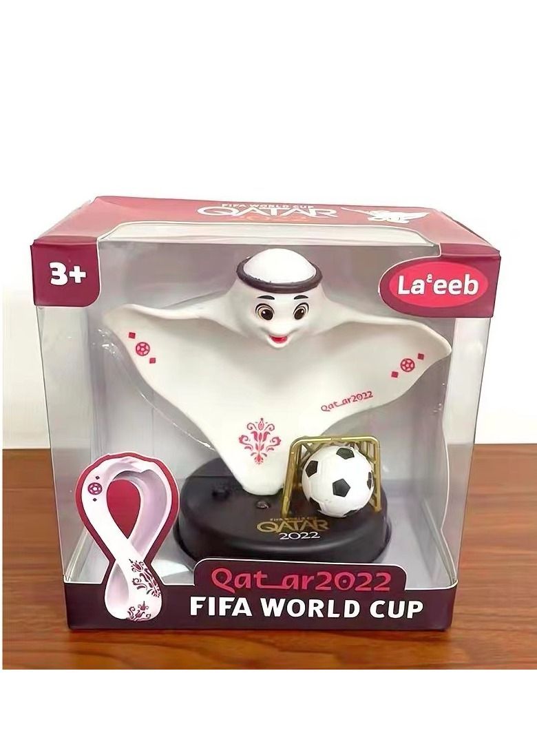 Loquat 2022 Qatar World Cup mascot decorations La'eeb football fans gifts - Image 2