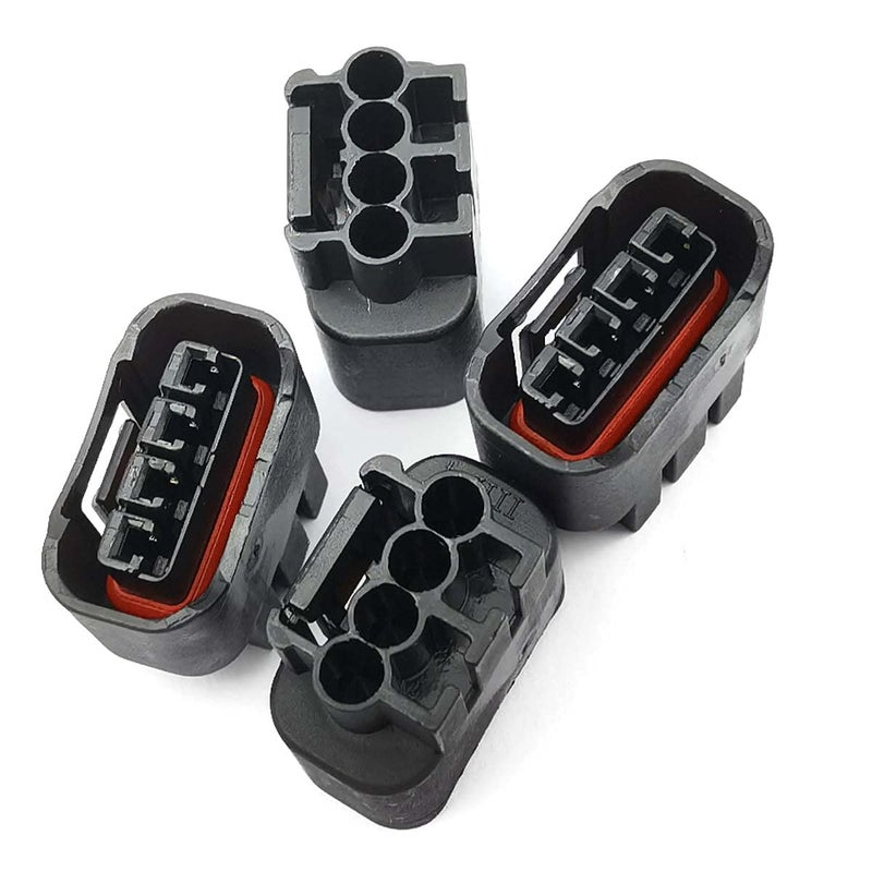 DEVMO 4pcs Ignition Coil Plug Connector Compatible with 2000-2010 Toyota Lexus Camry 90980-11885 - Image 4