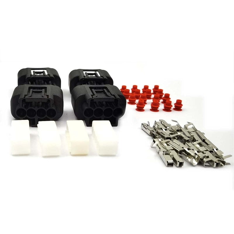 DEVMO 4pcs Ignition Coil Plug Connector Compatible with 2000-2010 Toyota Lexus Camry 90980-11885 - Image 2