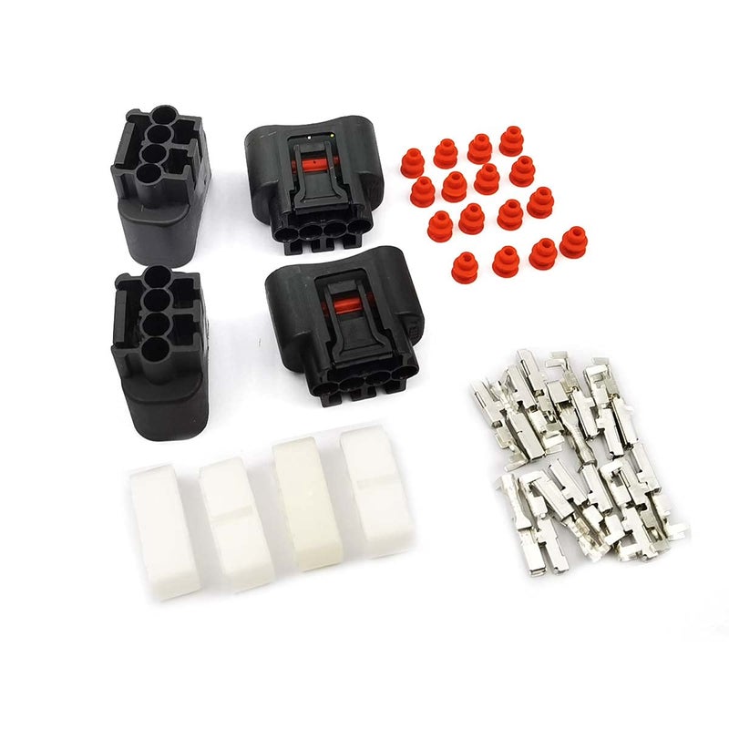 DEVMO 4pcs Ignition Coil Plug Connector Compatible with 2000-2010 Toyota Lexus Camry 90980-11885 - Image 3
