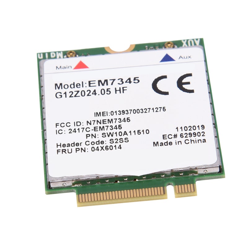 EM7345 04X6014 4G LTE WWAN Card Module for Thinkpad X250 X1C W550 T450 X240 T440 - Image 2
