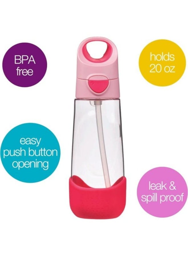 b.box B box Bottle with Straw Emerald Forest 600ml - Image 3