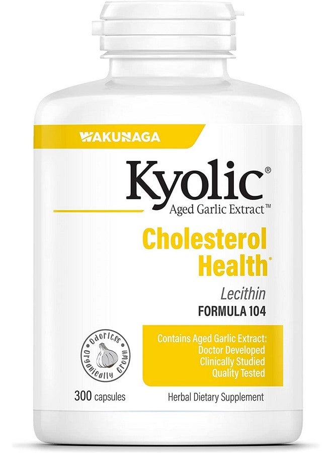 Kyolic #104 Garlic Extract With Lecithn 300 cap ( two-Pack) - Image 2