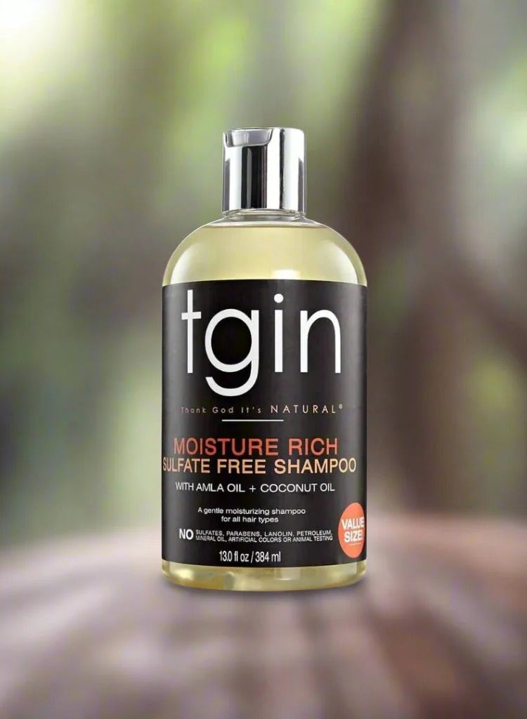 Tgin Sulfate Free Moisturizing Shampoo for Natural Hair with Amla Oil and Coconut Oil - 384ml - Image 2