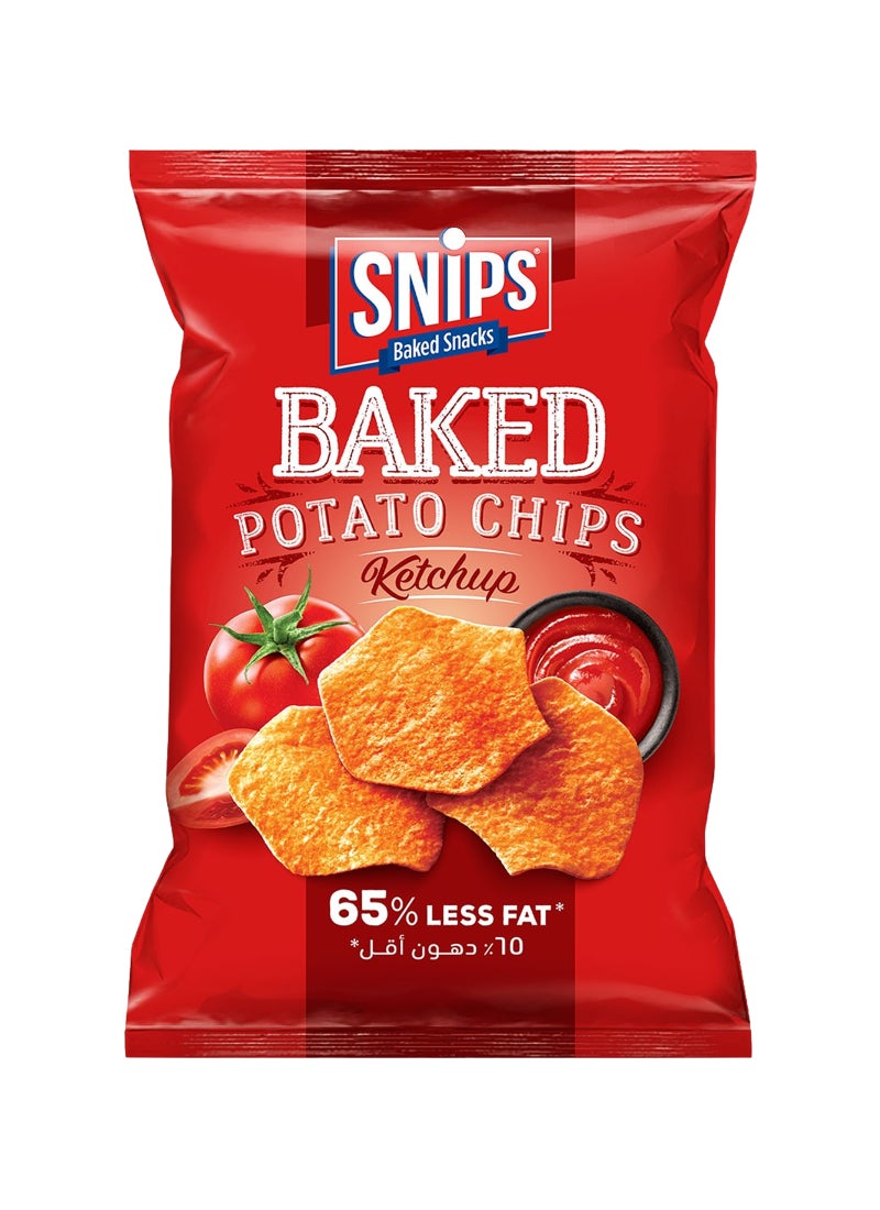 Snips Ketchup Baked Potato Chips 150g - Image 1
