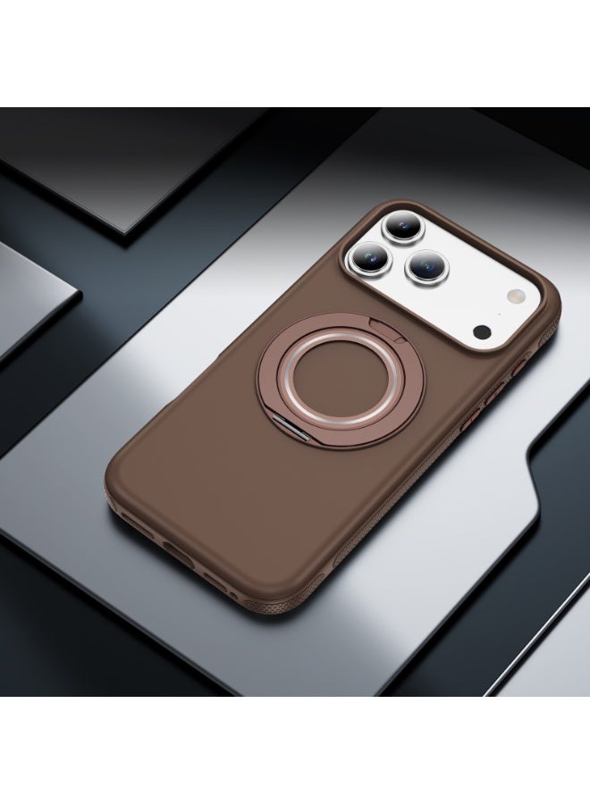 عام 360° Rotation Magnetic Cover for  iPhone 17/ iPhone 17 Air/ iPhone 17 Pro/ iPhone 17 Pro Max Case with Ring Mount, Magsafe Compatible, Ultra-Thin and Shockproof 360° Adjustable Swivel Ring - Image 3