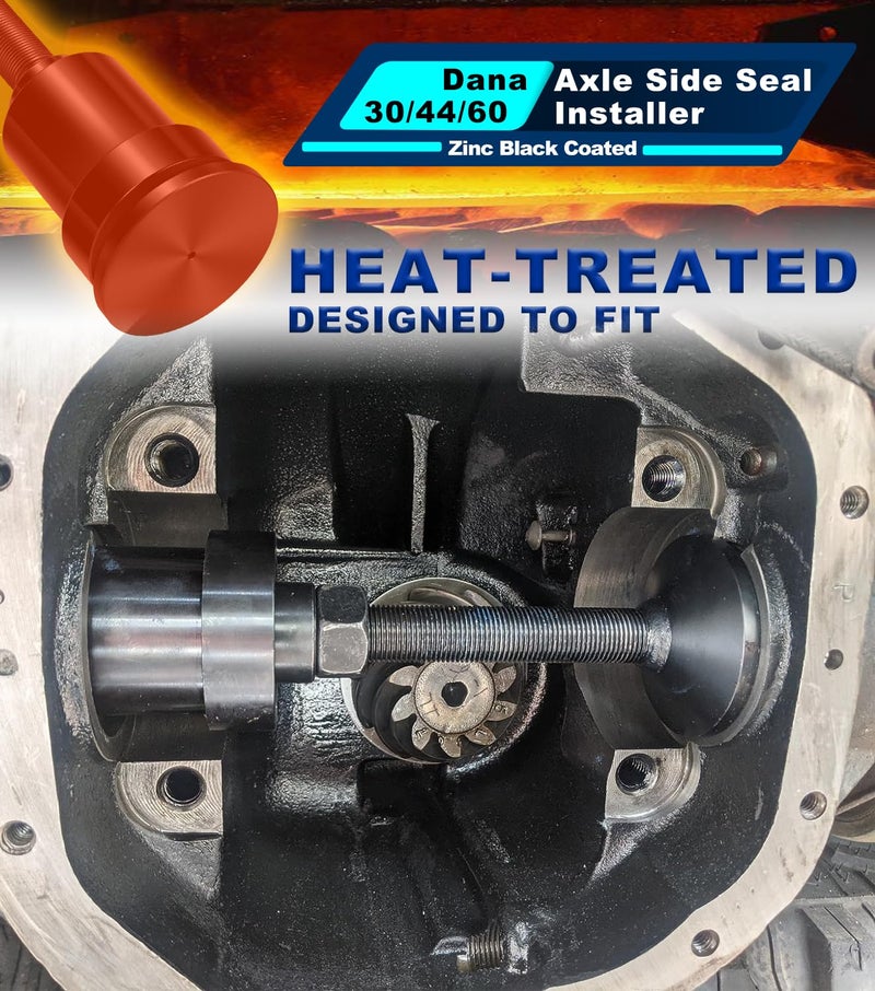 Camoo Inner Axle Side Seal Installation Tool For Dana 30/44/60 Front & Rear Differentials Compatible with Jeep, Ford, Dodge, Volve Chevrolet, GMC, International Scout, Jaguar, Isuzu, Mercury Mariner - Image 3