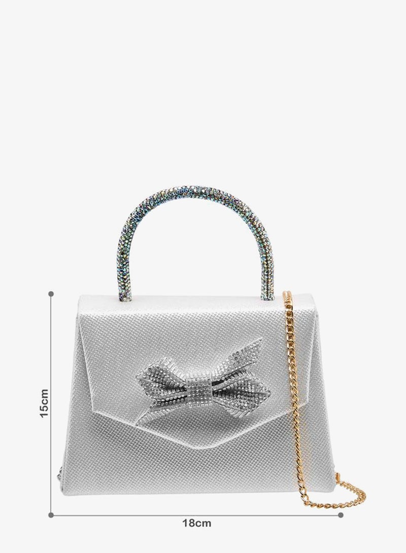 Flora Bella By Shoexpress Crossbody Bag with Chain Strap - Image 2