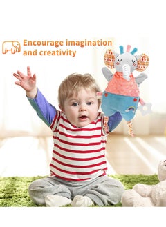 Excefore Soft Hand Puppet for Baby, Toddler Animal Plush Toy Includes Elephant, Newborn Activity  Education Learning Plush Toy, Birthday Gifts Baby Cuddly Toys 0 6 12 Months Washable  - Image 4