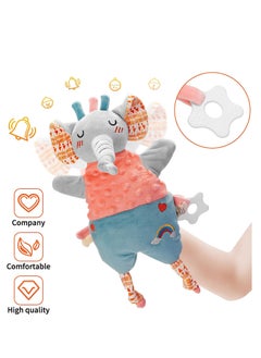 Excefore Soft Hand Puppet for Baby, Toddler Animal Plush Toy Includes Elephant, Newborn Activity  Education Learning Plush Toy, Birthday Gifts Baby Cuddly Toys 0 6 12 Months Washable  - Image 5