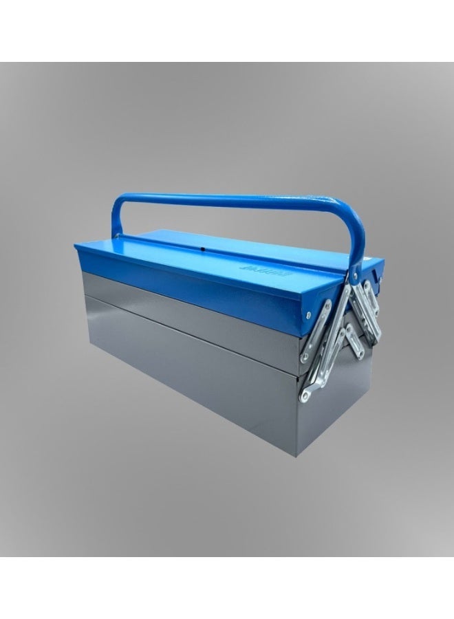 شنطه عده صاج كبيرة 5 درج 56 سم لتخزين العدد والادوات صاج معالج بطبقه من اليكتروستاتيك  لمقاومه الصداء - Image 5