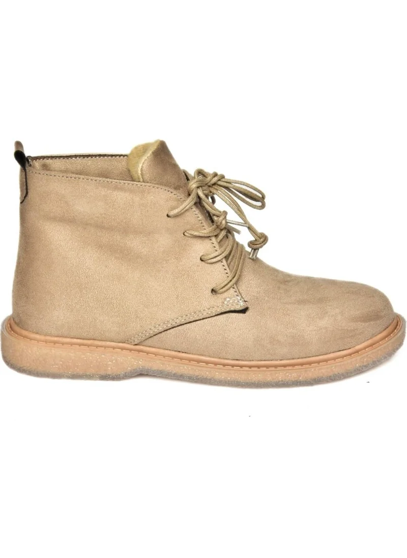 Fox Shoes R374923202 Mink Suede Low Heel Classic Women's Boots