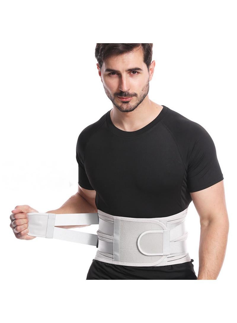 YQbest Sports Fitness Weight Lifting Belt - Breathable Waist Support for Squats, Deadlifts & Gym Training - Adjustable Steel Buckle Back Support - Pressure Relief & Warm Protection - Size M  - Image 3