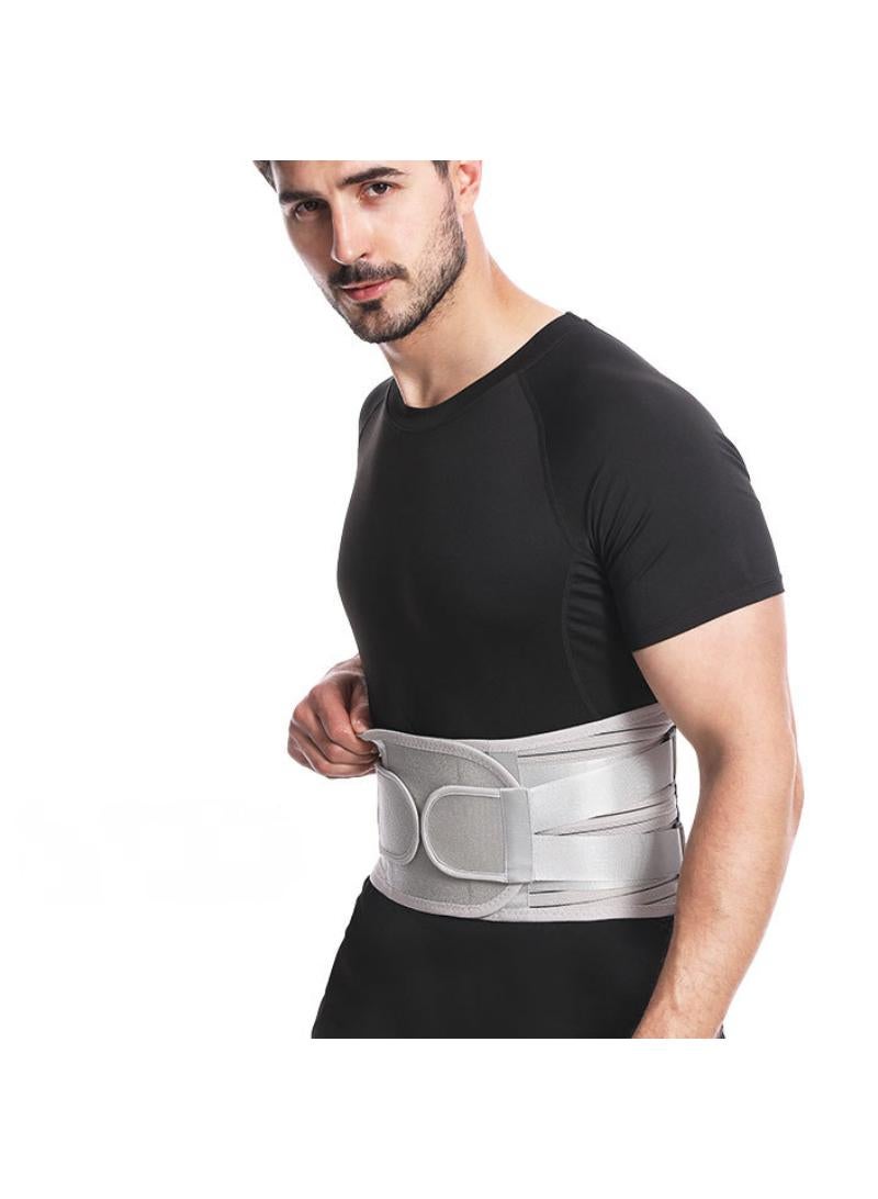 YQbest Sports Fitness Weight Lifting Belt - Breathable Waist Support for Squats, Deadlifts & Gym Training - Adjustable Steel Buckle Back Support - Pressure Relief & Warm Protection - Size M  - Image 2