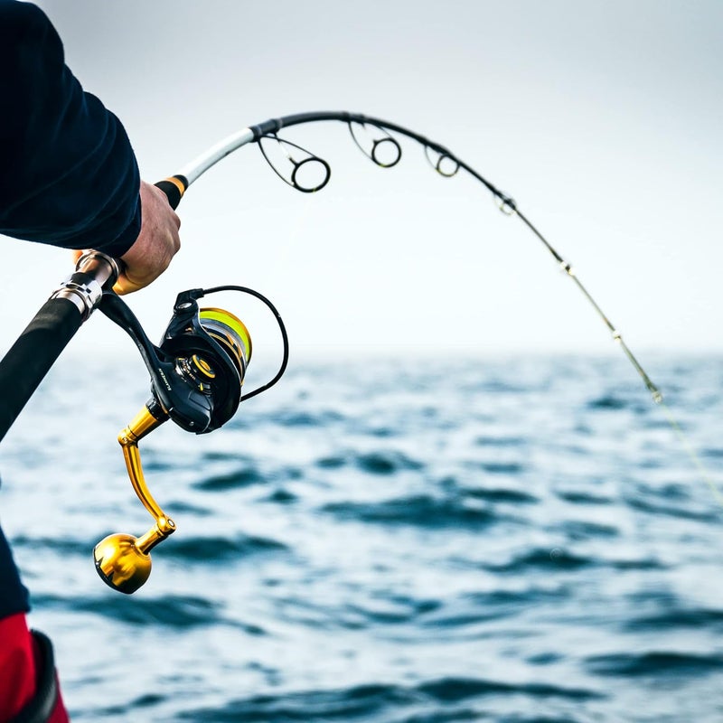 Penn Slammer IV Spinning Reel - Black Gold, 2500 Size - Image 2