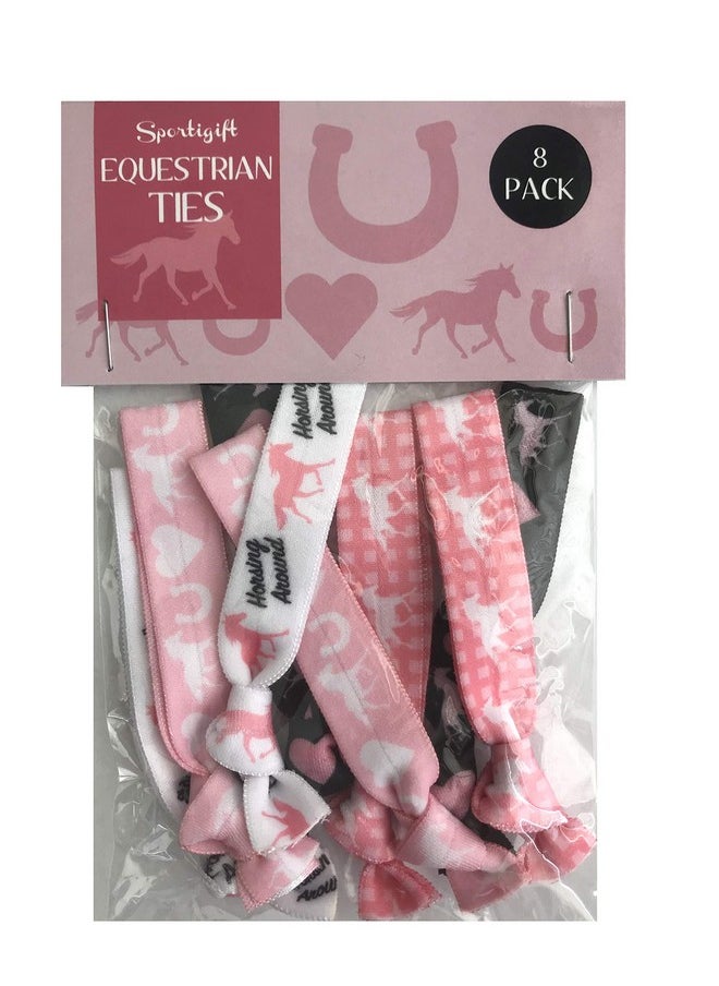 Sportigift 8 Piece Horse Gift Set: Hair Accessories for Girls 10-12 and Women, Equestrian Gifts for Horse Lovers  - Image 3