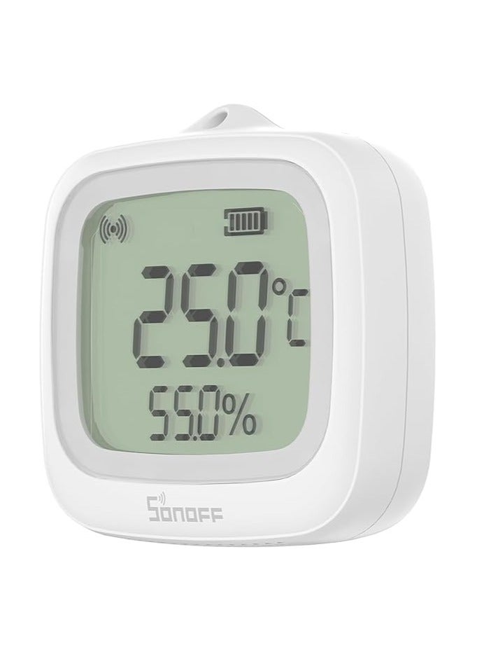 سونوف سونوف حساس درجة الحرارة والرطوبة المقاوم لرذاذ الماء – يعمل بتقنية Zigbee موديل SNZB-02WD - Image 2
