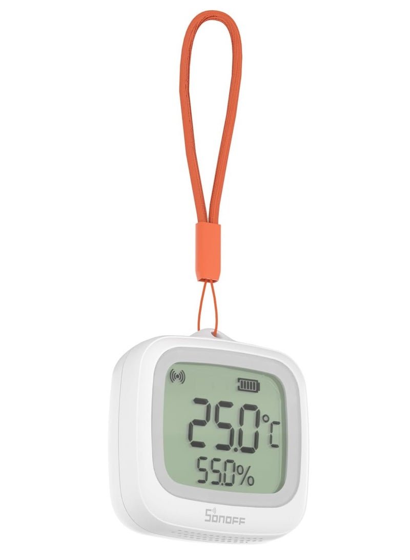 سونوف سونوف حساس درجة الحرارة والرطوبة المقاوم لرذاذ الماء – يعمل بتقنية Zigbee موديل SNZB-02WD - Image 3