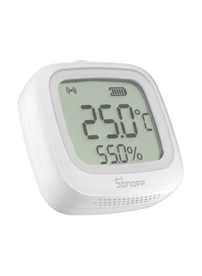 سونوف سونوف حساس درجة الحرارة والرطوبة المقاوم لرذاذ الماء – يعمل بتقنية Zigbee موديل SNZB-02WD - Image 4