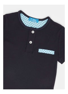 milou Plain Round Short Sleeve T-Shirt  - Image 3