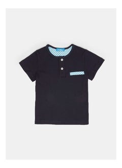 Plain Round Short Sleeve T-Shirt