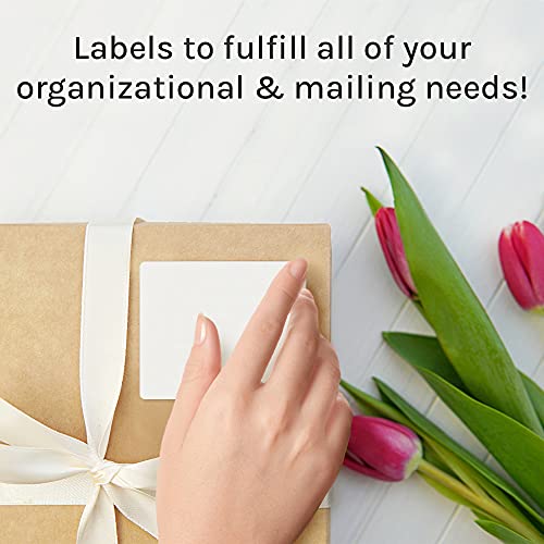 Premium Label Supply White Sticker FBA Labels – 4" x 3.33" – Laser/Inkjet Compatible – (6 per Sheet), 100 Sheets - 600 Total Adhesive Labels - Image 3