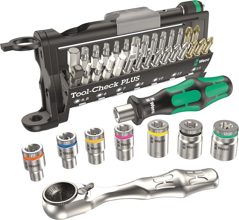 Wera Tool-Check Plus 39-Piece Socket and Screwdriver Bit Set - Image 2