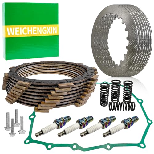 WEICHENGXIN Clutch Kit Heavy Duty Springs & Cover Gasket Compatible with For HONDA Shadow ACE Spirit 750 VT750C VT750CD 1998 1999 2000 2001 2002 2003 - Image 1