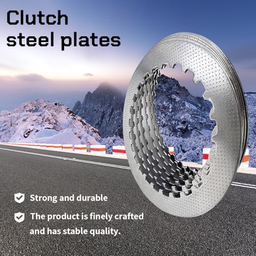 WEICHENGXIN Clutch Kit Heavy Duty Springs & Cover Gasket Compatible with For HONDA Shadow ACE Spirit 750 VT750C VT750CD 1998 1999 2000 2001 2002 2003 - Image 2