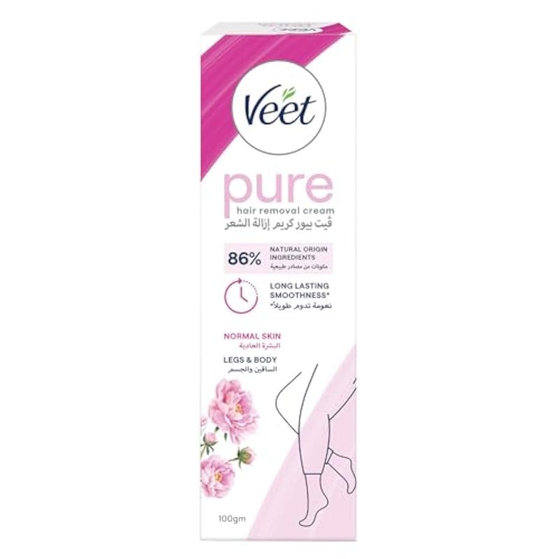 Veet Silky Fresh hair removal cream, 100 ml - Image 1