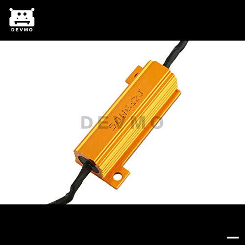 DEVMO 4pcs Load Resistor 50W 6RJ 6ohm LED Decoder FIX Hyper Flash Turn Signal Blinker Brake Steering Light For LED Conversion Kit - Image 3