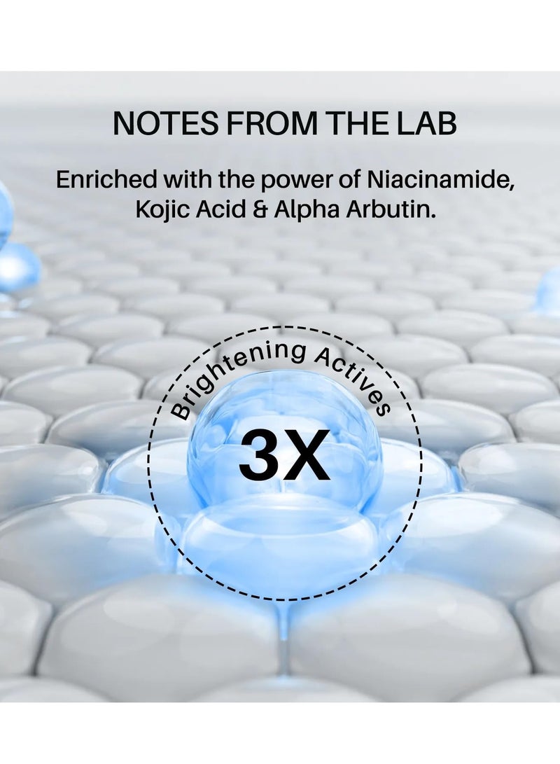 DERMDOC Combo Kit of 2% Kojic Acid Glow Fusion Formula Night Cream (50 gm) | Pack of 2 | Skin Brightening Face Cream I Night Cream I Kojic Acid Brightening Cream I Glowing Skin | With Niacinamide & Alpha Arbutin for Skin Brightening - Image 4