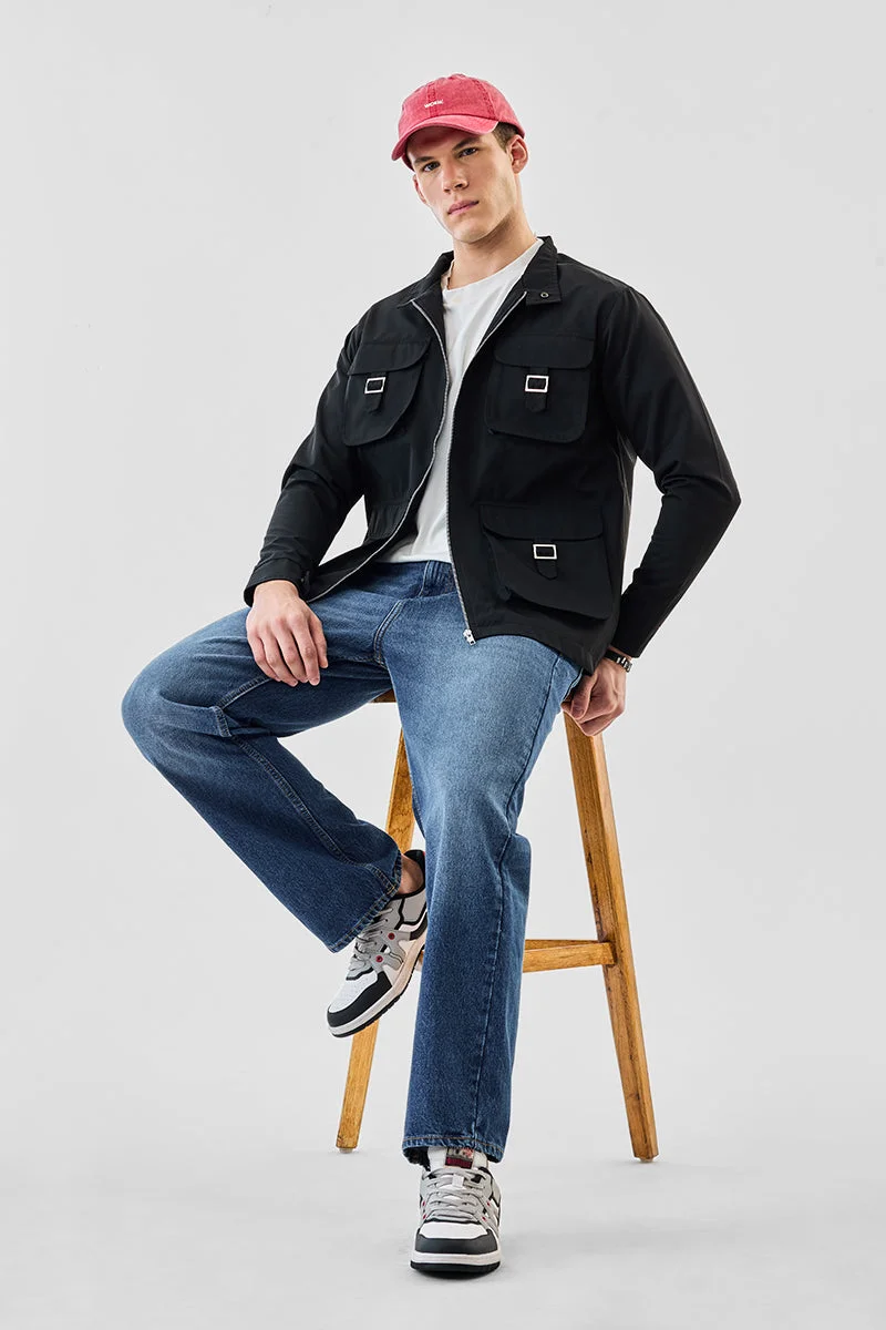 SNITCH جاكيت بأربعة جيوب وإبزيم