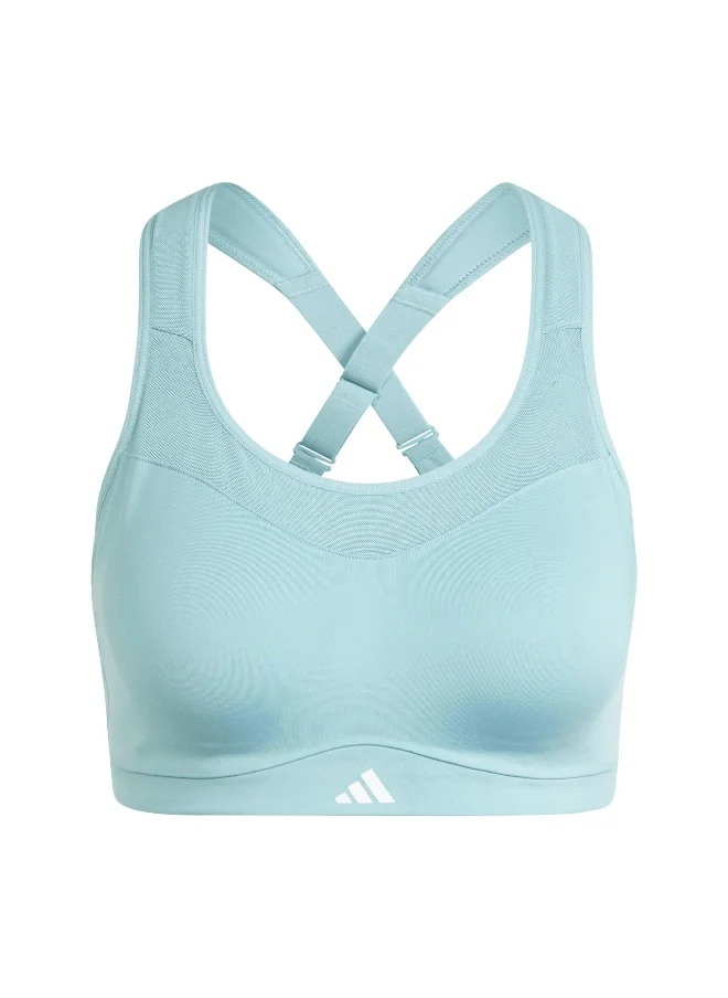 اديداس adidas Tlrdim Hs Bra Green Training Bra 2XSB