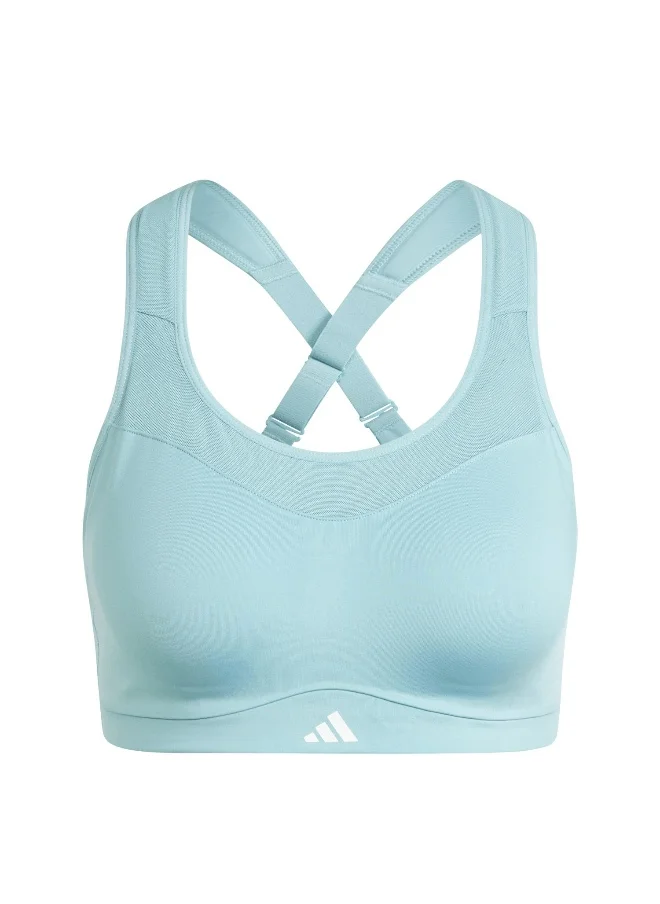 اديداس adidas Tlrdim Hs Bra Green Training Bra 2XSB