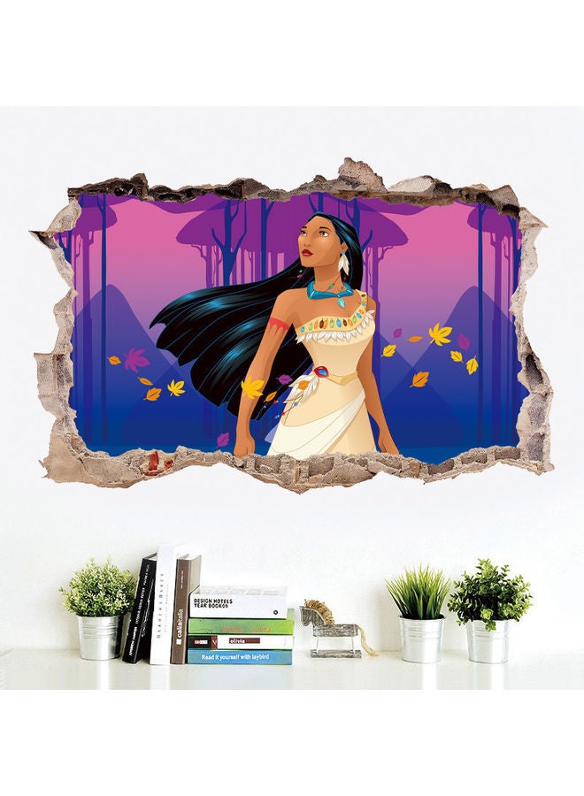 NIBEMINENT Pocahontas Master 3D Wall Sticker Multicolour - Image 2