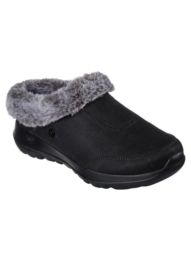 SKECHERS Women's On-The-go Joy-Gratify Mule, Black/Grey, 6 - Image 2